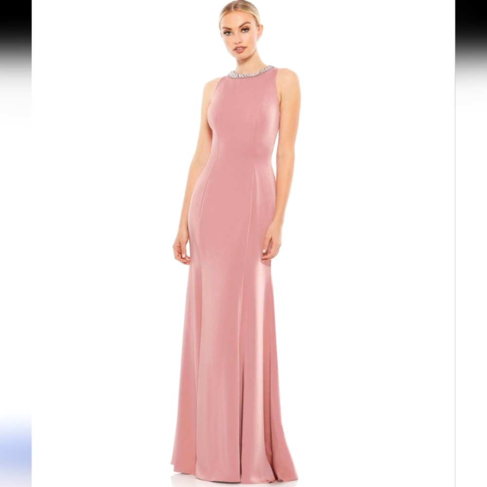 Mac Duggal Blush Formal Gown Size 4